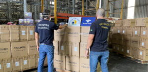 Anatel e Receita Federal apreendem R$1,2 milhão em produtos no mercado livre